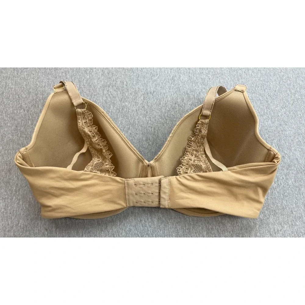 Soma Bra Womens 38DDD Beige Lace Lined Underwire Embraceable Perfect Coverage